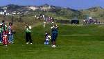 Payne Stewart tijdens Dutch Openop de Noordwijksche golfclub 1992