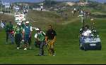 Payne Stewart tijdens Dutch Openop de Noordwijksche golfclub
