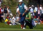 Payne Stewart tijdens Dutch Openop de Noordwijksche golfclub