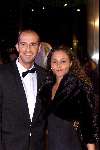 ROTTERDAM 11 december 2001
Premiere Lord of Rings in Rotterdam Pathe.
Peggy Jane Schepper met vriend