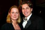 Amsterdam 19 december 2001
Sportman van het jaar verkiezing in de Rai.
Pieter v d Hoogenband met vriendin