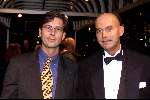 ROTTERDAM 10 december 2001
 Rene Froger in Ahoy
Pim Fortuyn met vriend