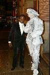 Amsterdam 21 december 2001
Uitreiking van de Rembrandt awards in de beurs van Berlage.
Regilio Tuur Rembrandt als standbeeld