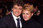 ROTTERDAM 10 december 2001
Rene Froger in Ahoy
Rene Froger en Caroline Tensen