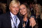 ROTTERDAM 10 december 2001
 Rene Froger in Ahoy
Zus Rene Froger met man