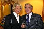 Amsterdam 17 decmber 2001
Princess kerstborrel in het Grace Theater.
Rik Felderhof met vriendin