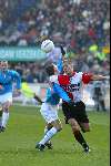 Rotterdam 16 decmber 2001
Feyenoord-PSV 0-0
Rzasa en Dennis Rommedahl