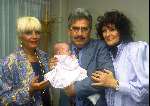 Rome 19 juni 1996
Dr. Antognori en vrouw met Anita blokziel en haar dochtertje