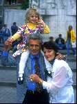 Rome 19 juni 1996
Dr. Antognori met Anita blokziel en haar dochtertje