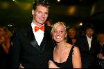 Amsterdam 19 december 2001
Sportman van het jaar verkiezing in de Rai.
Sjeng Schalken met vriendin