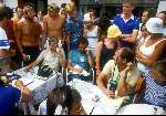 Theo Koomen tijdens de |tour de France 1983