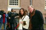 Apeldoorn 15 december 2002
Trijntje Oosterhuis met vader