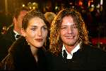 Amsterdam 21 december 2001
Uitreiking van de Rembrandt awards in de beurs van Berlage.
Tygo Gernandt met vriendin