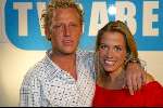 Amsterdam 16 decmber 2001
Uitreiking TV babes award in de Kroon.
Vivian Reys en haar broer Marc Reys