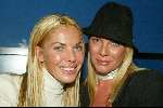 Amsterdam 19 december 2003
Orange Babies feest in Panama te Amsterdam.
Angela Kluivert en Nicole