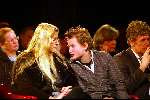 Hilversum 30 december 2003
Begrafenis Toni Boltini in circustent.Angelo Boltini met Pammy Boltini