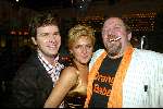 Amsterdam 19 december 2003
Orange Babies feest in Panama te Amsterdam.
Peter Gallas, Caroline Tensen en Henk Schiffmacher