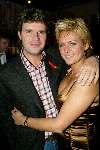Amsterdam 19 december 2003
Orange Babies feest in Panama te Amsterdam.
Peter Gallas en Caroline Tensen