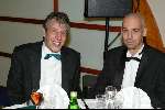Scheveningen 15 december 2003
Brunch in het Holland casino in Scheveningen.
Couterier Jaap met vriend
