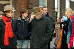 Amsterdam 28 december 2003
Prinses Maxima en Prinses Amalia wandelen met ouders Maxima en broer en zus bij Paleis op de Dam.
Jorge Zorreguita