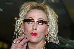 Scheveningen 15 december 2003
Brunch in het Holland casino in Scheveningen.
Karin Bloemen met sunblade