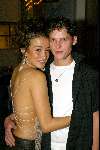 Amsterdam 19 december 2003
Orange Babies feest in Panama te Amsterdam.
 Katja Schuurman en Teun Kuilboer