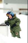 Lech 21 december 2003
Linda de Mol op Vakantie met haar kinderen 
Hier haar zoontje Julian de Mol
Wintersport