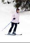 Lech 21 december 2003
Linda de Mol op Vakantie met haar kinderen 
Linda op de skies
Wintersport