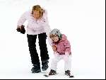 Lech 21 december 2003
Linda de Mol op Vakantie met haar kinderen 
Op de foto dochter Noa de Mol