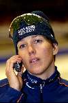 Heerenveen 22 december 2001
Skate  off wedstrijden voor Olympische spelen.
Marianne Timmer