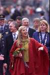 Arnhem 19 september 2001
Maxima en Prins Willem Alexander bezoeken
Gelderland.