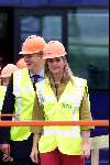 Arnhem 19 september 2001
Maxima en Prins Willem Alexander bezoeken
Gelderland.