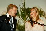 Curacao 7 mei 2002
Prins Willem Alexander en Maxima op Curacao met persconferentie  ivm overlijden Pim Fortuyn