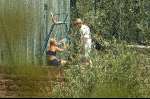 Tavernelle 1 augustus 2002
Prins Willem Alexander en Prinses Maxima tennissen