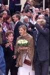 Deventer 2 Oktober 2001
Prins Willem Alexander en Maxima bezoeken de provincie Overijsel.