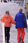 Zurs/Lech 4 April 2001
Prins Willem Alexander en Maxima enkele dagen na hun officiele verloving