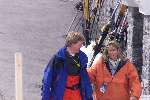 Zurs/Lech 4 April 2001
Prins Willem Alexander en Maxima enkele dagen na hun officiele verloving