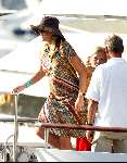 Porto Ercole 5 augustus 2003
Prinses Maxima en Prins Willem Alexander op de jumbo VI