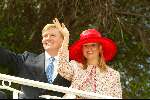 Curacao 7 mei 2002
Prins Willem Alexander en Maxima bezoeken Curacao
