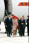 Curacao 7 mei 2002
Prins Willem Alexander en Maxima bezoeken Curacao
