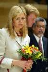 Curacao 7 mei 2002
Prins Willem Alexander en Maxima bezoeken Curacao
