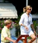 Porto Ercole 7 augustus 2003
Prinses Maxima  en Prins Willem Alexander op de Jumbo VI