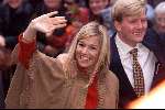 Groningen 7 november 2001
Prins Willem Alexander en Maxima bezoeken de provincie
Groningen.