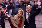Groningen 7 november 2001
Prins Willem Alexander en Maxima bezoeken de provincie
Groningen.
