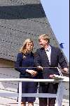 Lisse 9 mei 2001
Maxima en Prins Willem Alexander bezoeken de Keukehof.