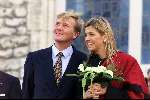 Zuid Holland 8 oktober 2001
Prins Willem Alexander en Maxima bezoeken de provincie Zuid Holland.