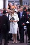 Amsterdam 10 september 2001
Prins Willem Alexander en Maxima bezoeken Amsterdam.