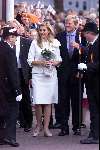 Amsterdam 10 september 2001
Prins Willem Alexander en Maxima bezoeken Amsterdam.