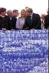 Leeuwarden 10 oktober 2001
Prins Willem Alexander en Maxima bezoeken de provincie Friesland.