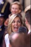 Leeuwarden 10 oktober 2001
Prins Willem Alexander en Maxima bezoeken de provincie Friesland.